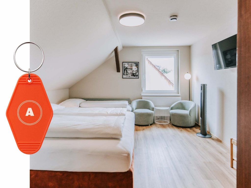 Team Time - das Dreibettzimmer im Velotique