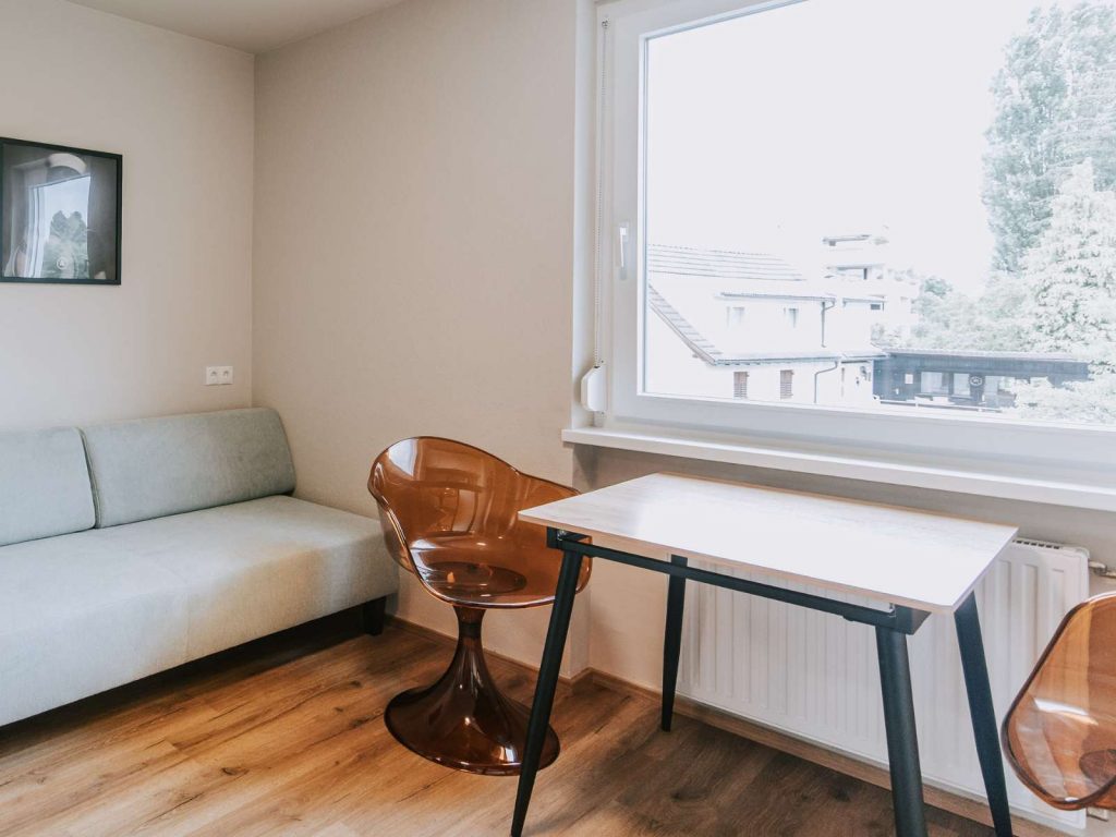 Retrostyle im Comfort Apartment "Space deluxe" im Radhotel Bodensee