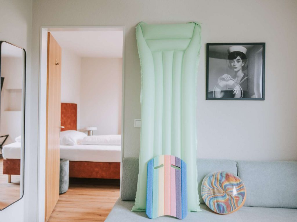 Viel Platz im Comfort Apartment "Space deluxe" im Radhotel Bodensee