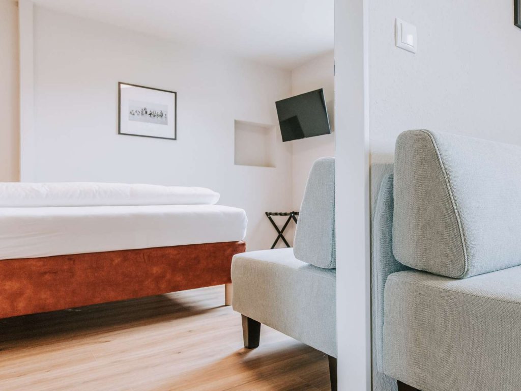 Bequem sitzen im Comfort Apartment "Space deluxe" im Radhotel Bodensee