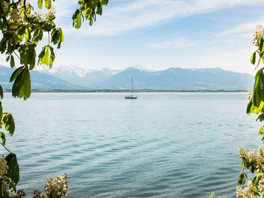 Seeufer Runde - Badebuchten, Wasser und Berge ganz nah